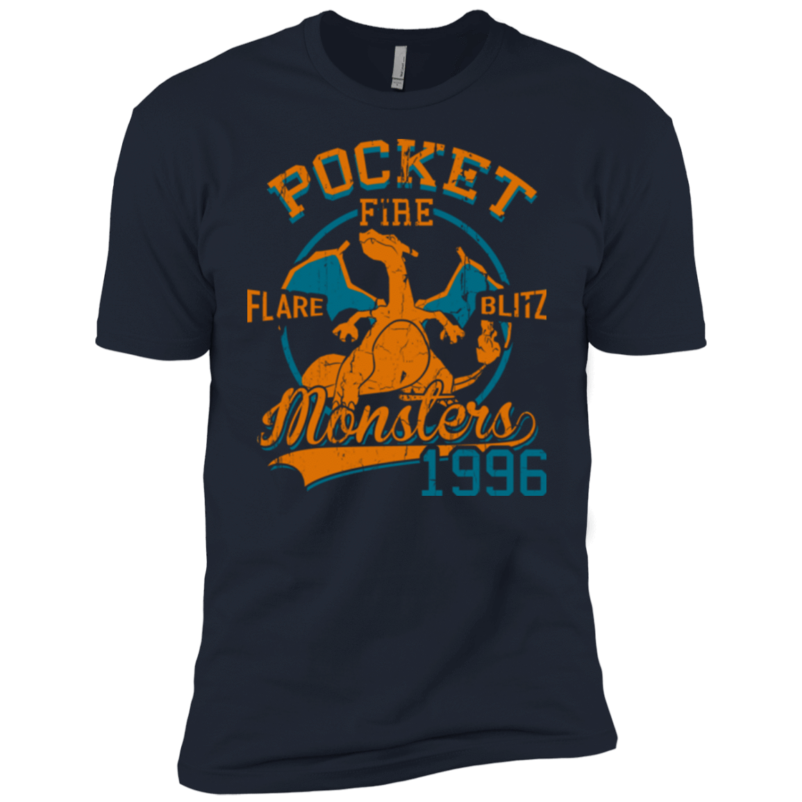 T-Shirts Midnight Navy / YXS FLARE BLITZ Boys Premium T-Shirt