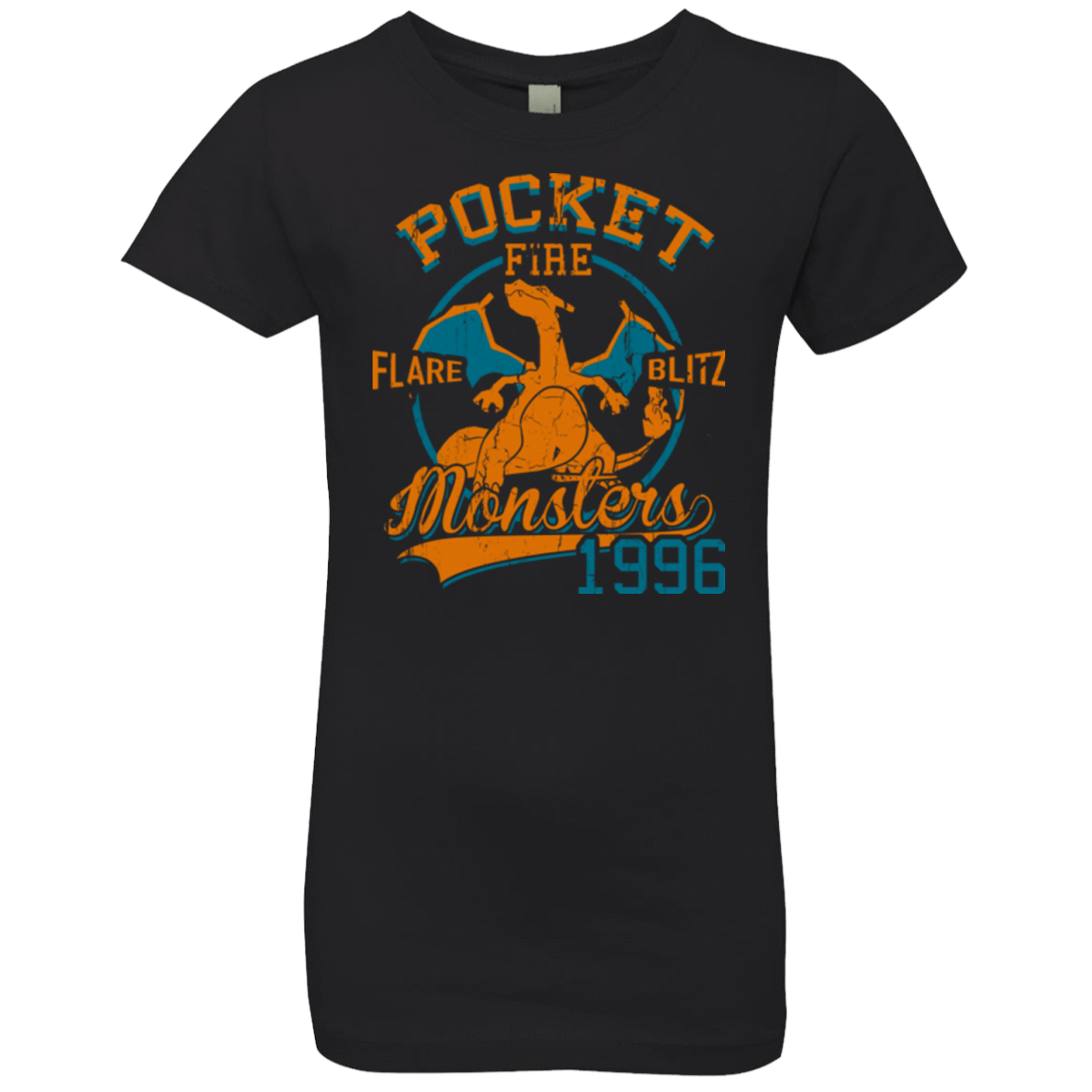 T-Shirts Black / YXS FLARE BLITZ Girls Premium T-Shirt