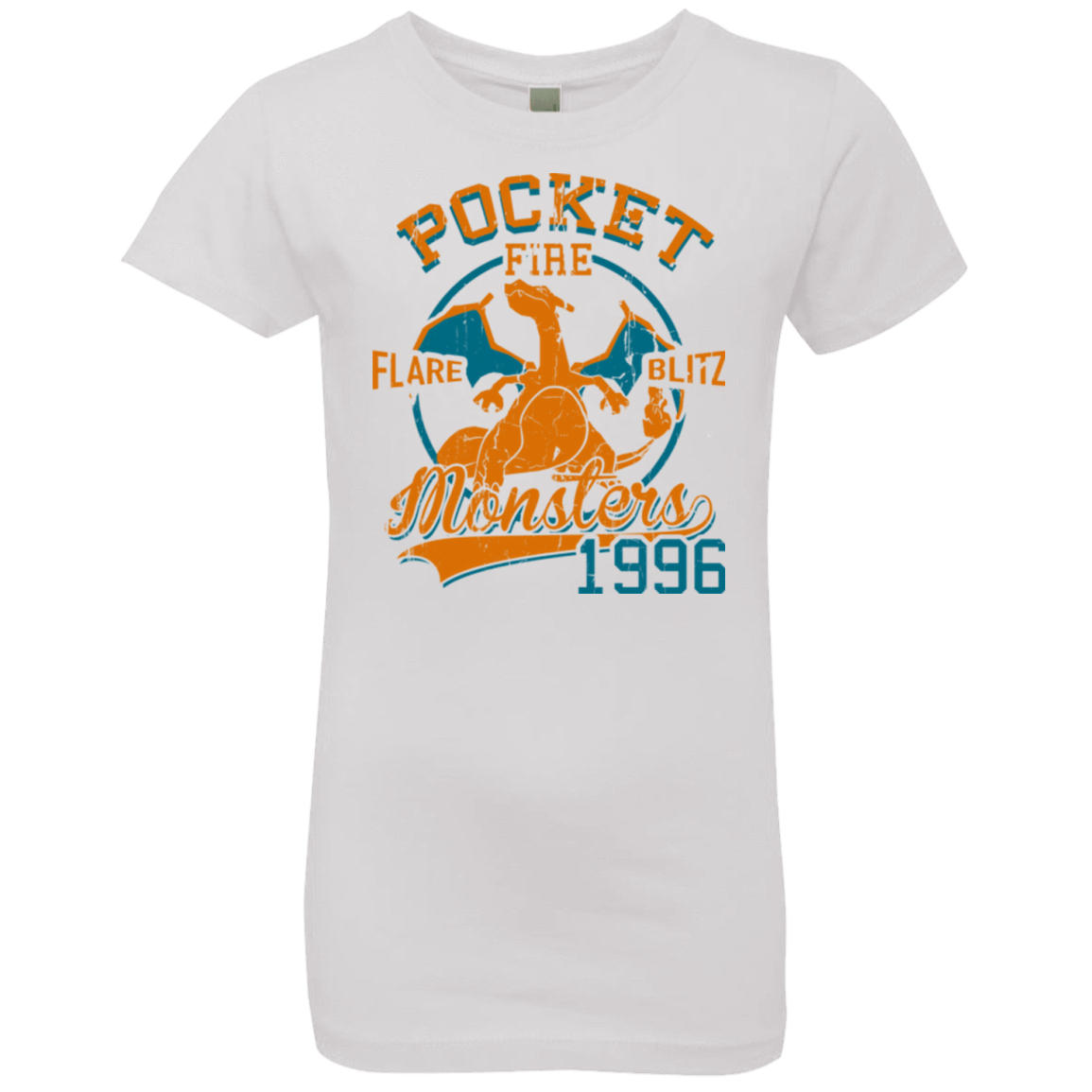 T-Shirts White / YXS FLARE BLITZ Girls Premium T-Shirt