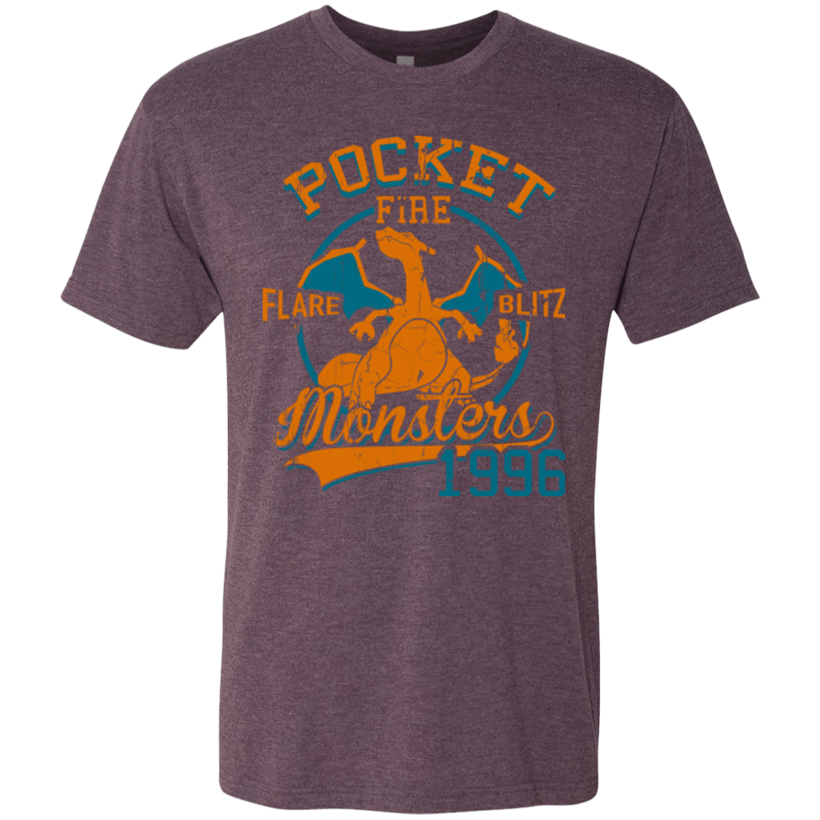 T-Shirts Vintage Purple / Small FLARE BLITZ Men's Triblend T-Shirt