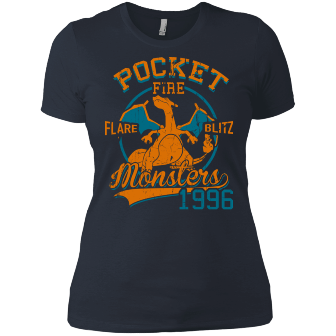 T-Shirts Indigo / X-Small FLARE BLITZ Women's Premium T-Shirt