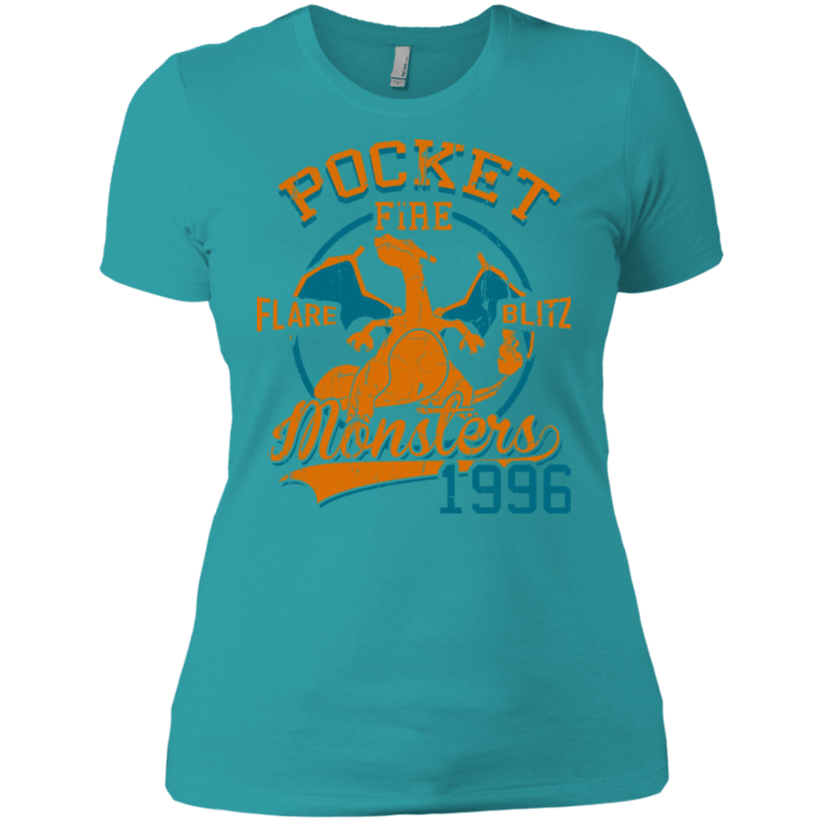 T-Shirts Tahiti Blue / X-Small FLARE BLITZ Women's Premium T-Shirt