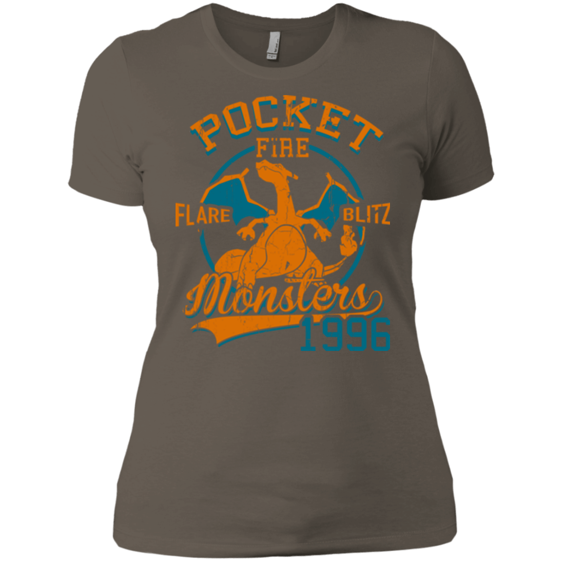 T-Shirts Warm Grey / X-Small FLARE BLITZ Women's Premium T-Shirt