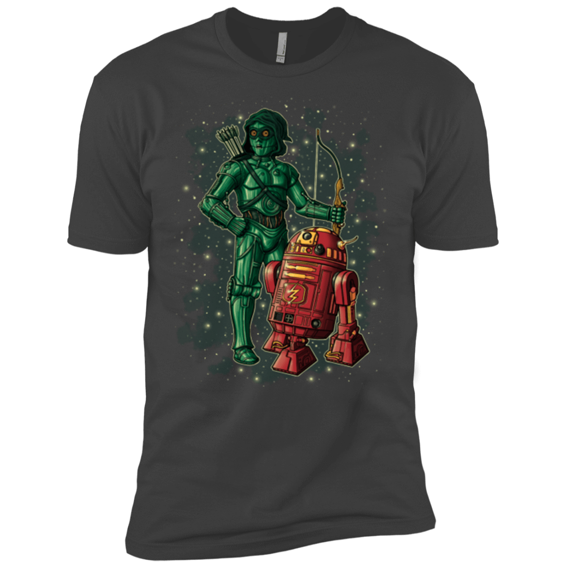 T-Shirts Heavy Metal / X-Small Flash and Arrow Men's Premium T-Shirt