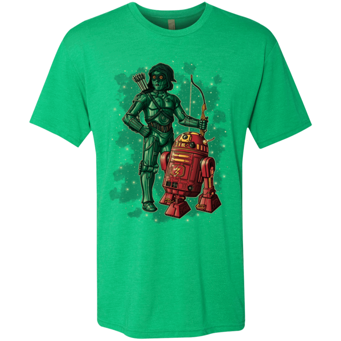 T-Shirts Envy / Small Flash and Arrow Men's Triblend T-Shirt