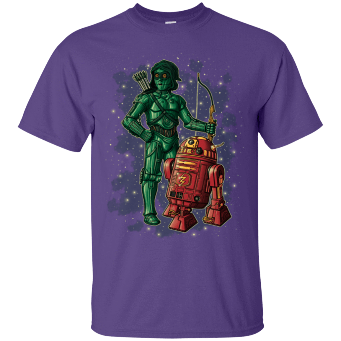 T-Shirts Purple / Small Flash and Arrow T-Shirt