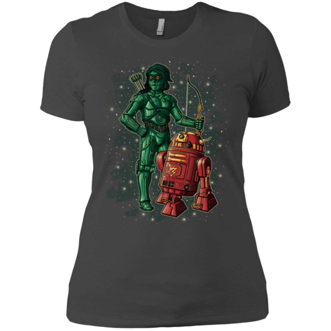 T-Shirts Heavy Metal / X-Small Flash and Arrow Women's Premium T-Shirt