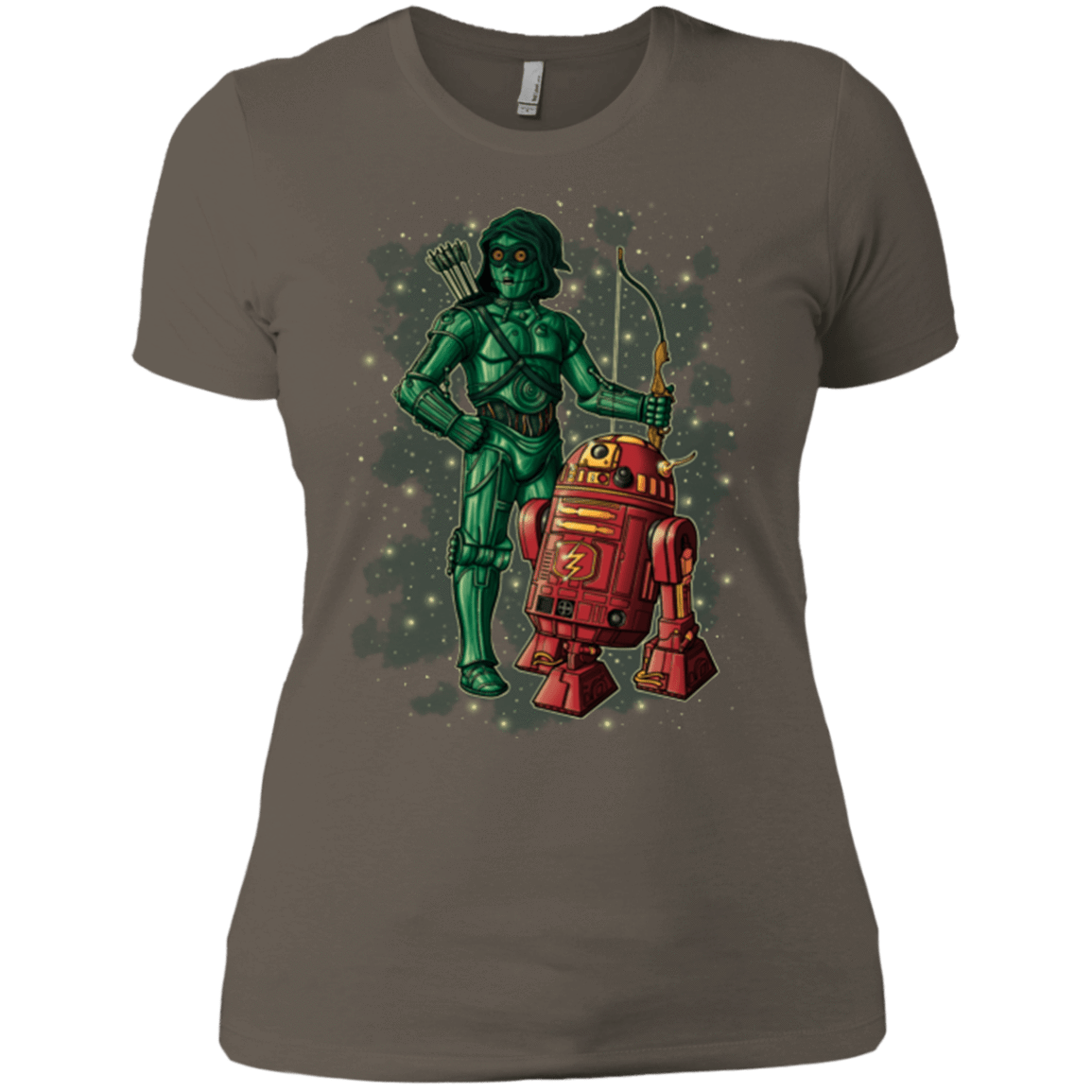 T-Shirts Warm Grey / X-Small Flash and Arrow Women's Premium T-Shirt