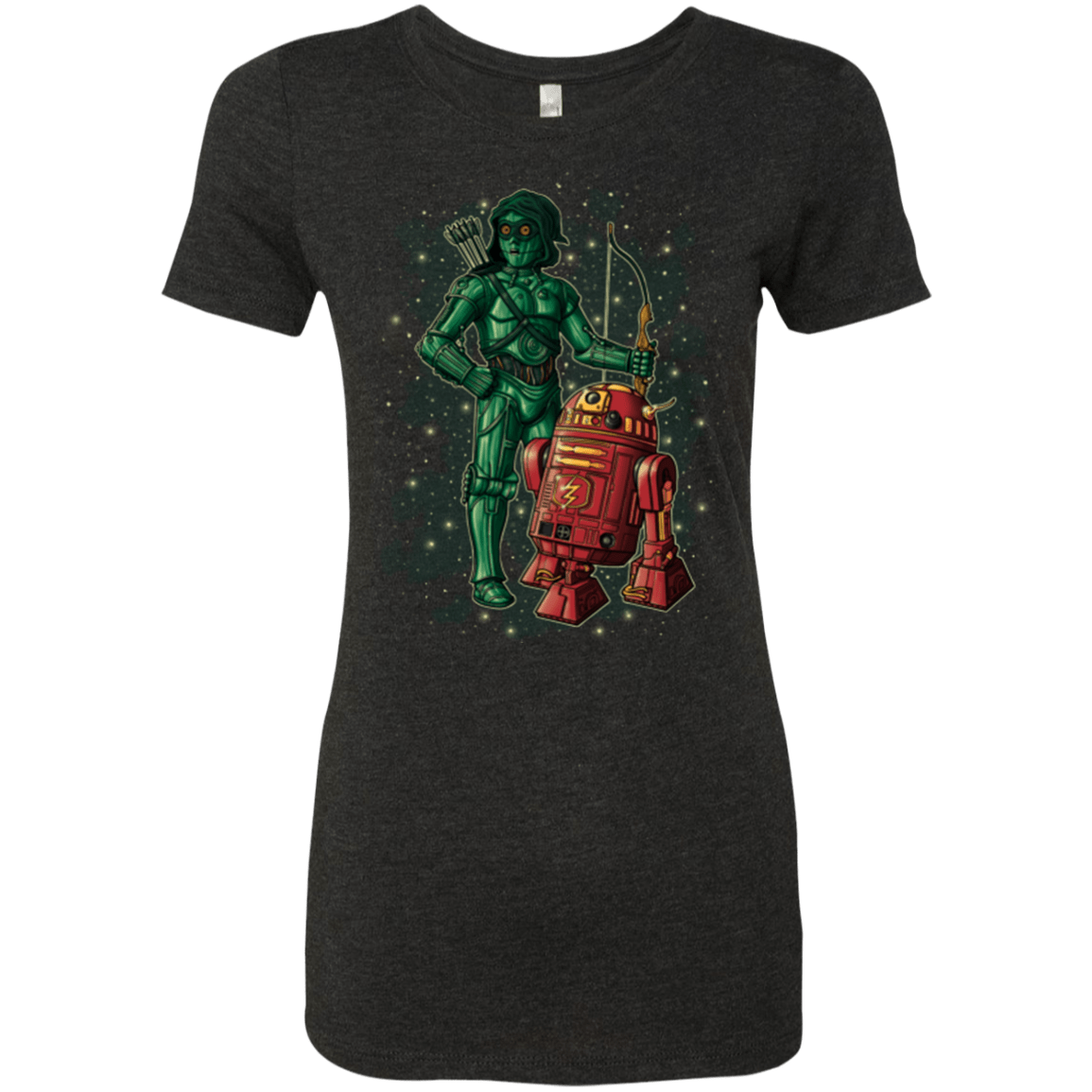 T-Shirts Vintage Black / Small Flash and Arrow Women's Triblend T-Shirt