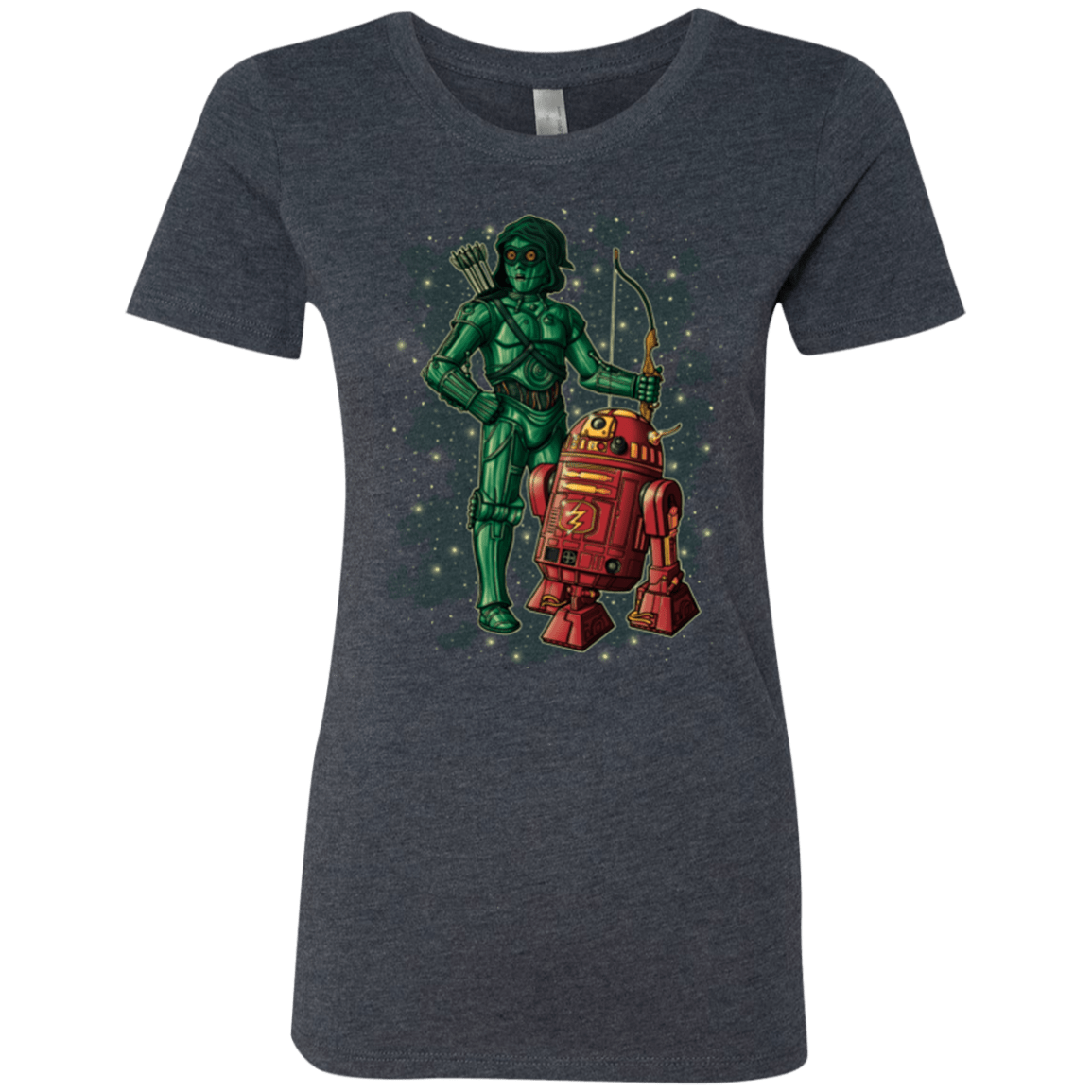 T-Shirts Vintage Navy / Small Flash and Arrow Women's Triblend T-Shirt