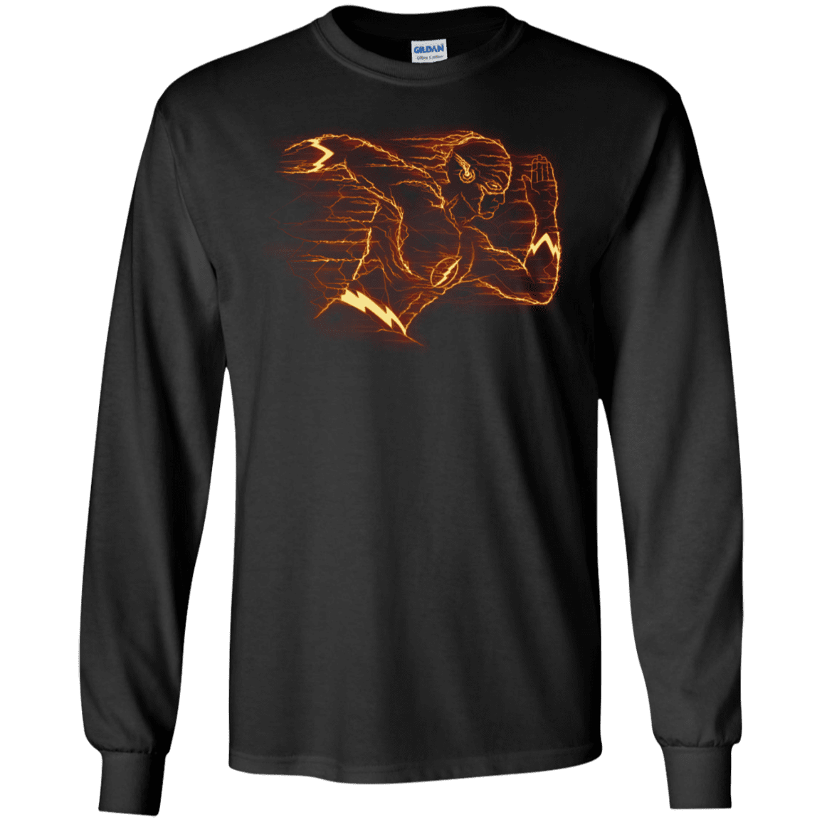 T-Shirts Black / S Flash Men's Long Sleeve T-Shirt