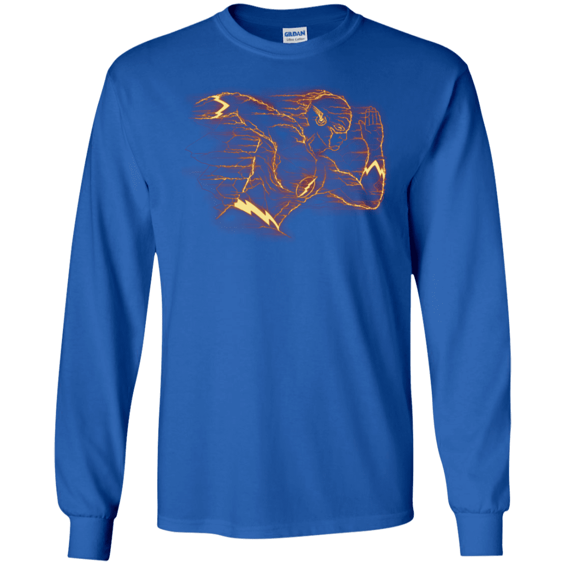 T-Shirts Royal / S Flash Men's Long Sleeve T-Shirt