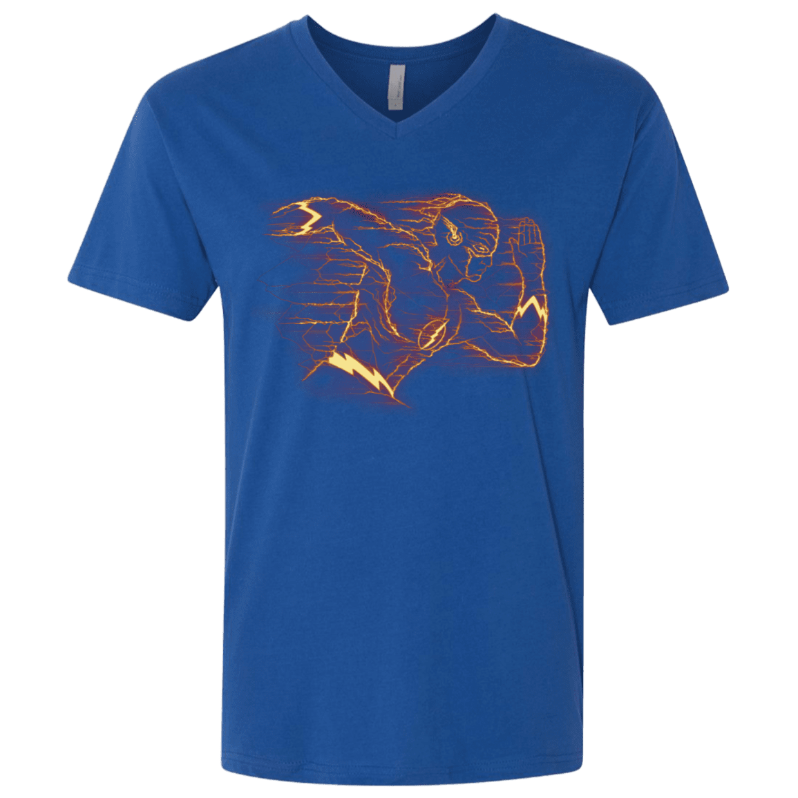 T-Shirts Royal / X-Small Flash Men's Premium V-Neck