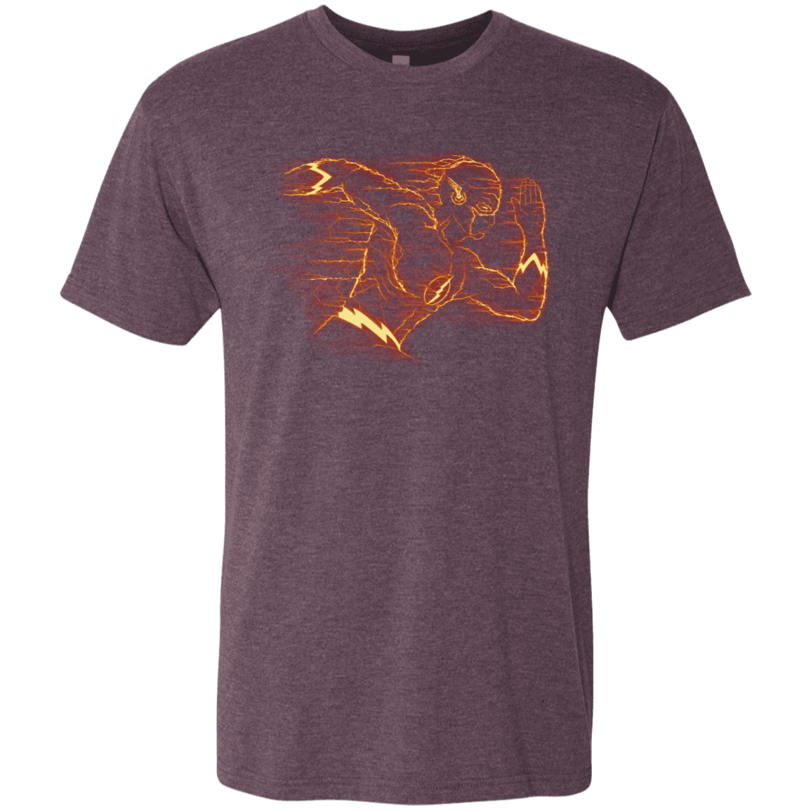 T-Shirts Vintage Purple / S Flash Men's Triblend T-Shirt