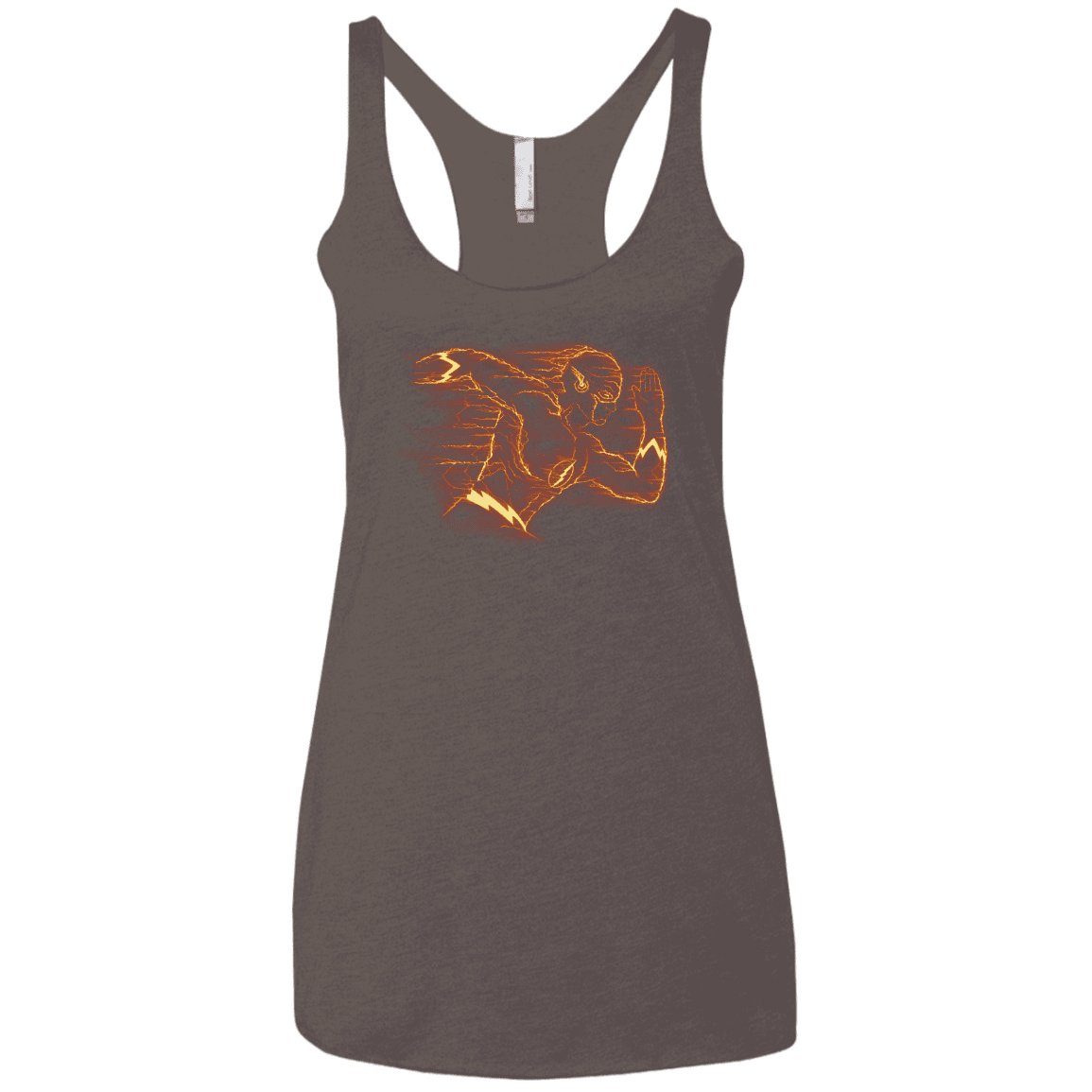 T-Shirts Macchiato / X-Small Flash Women's Triblend Racerback Tank