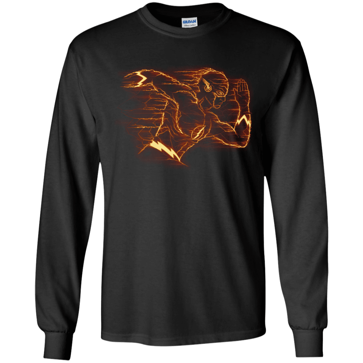 T-Shirts Black / YS Flash Youth Long Sleeve T-Shirt