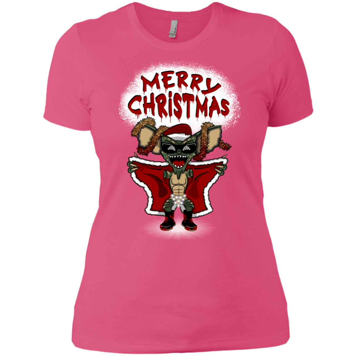 T-Shirts Hot Pink / X-Small Flashing Through The Snow Women's Premium T-Shirt