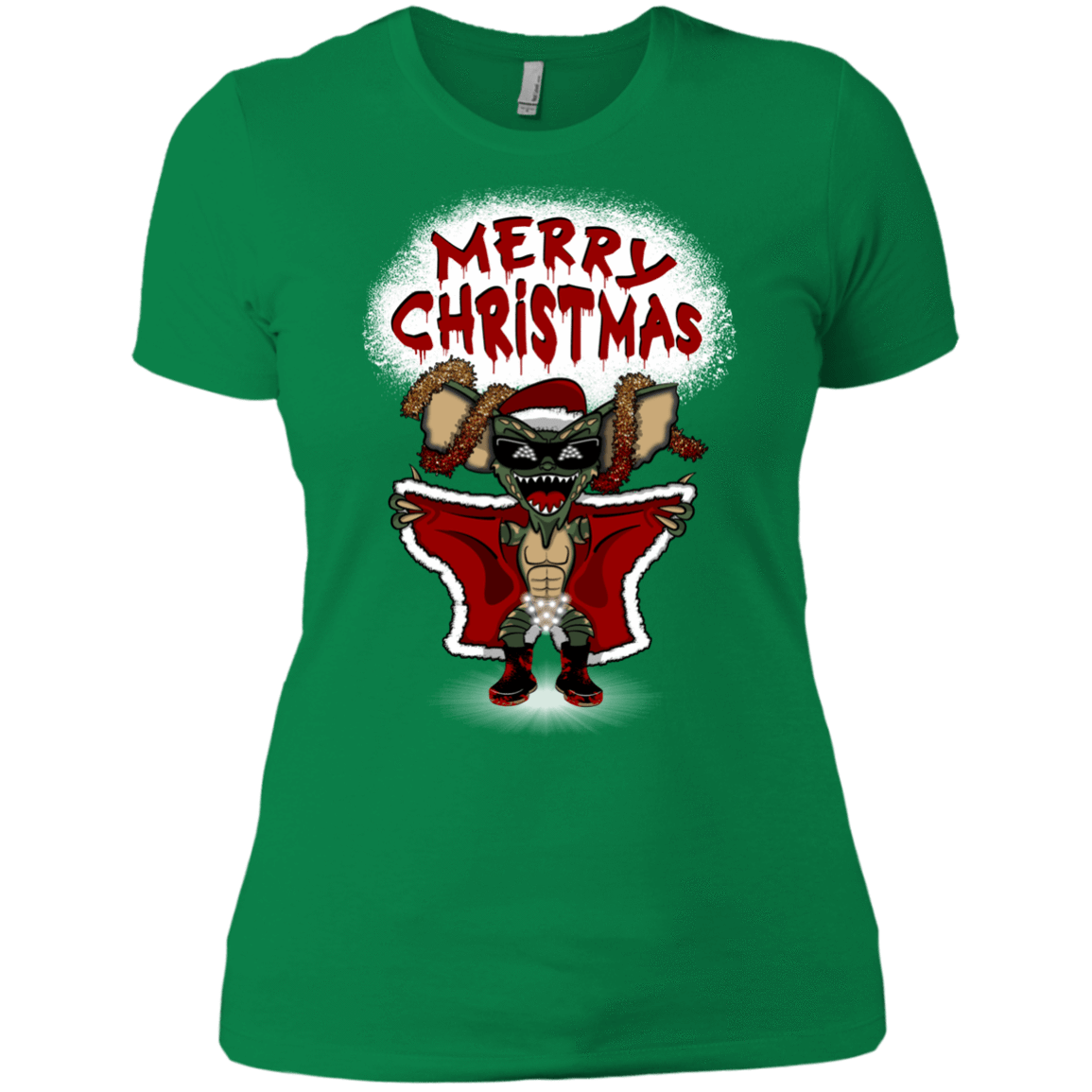 T-Shirts Kelly Green / X-Small Flashing Through The Snow Women's Premium T-Shirt