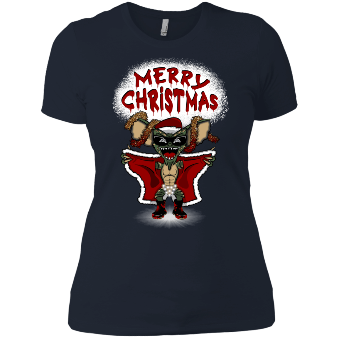 T-Shirts Midnight Navy / X-Small Flashing Through The Snow Women's Premium T-Shirt
