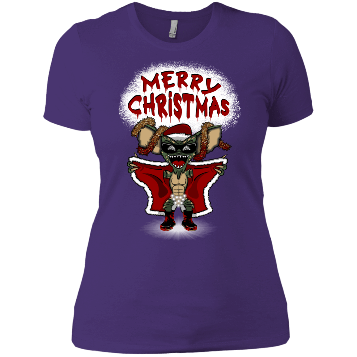 T-Shirts Purple / X-Small Flashing Through The Snow Women's Premium T-Shirt