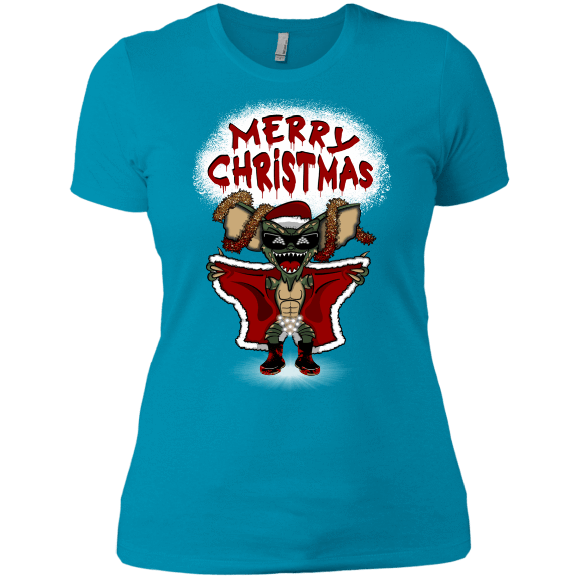 T-Shirts Turquoise / X-Small Flashing Through The Snow Women's Premium T-Shirt
