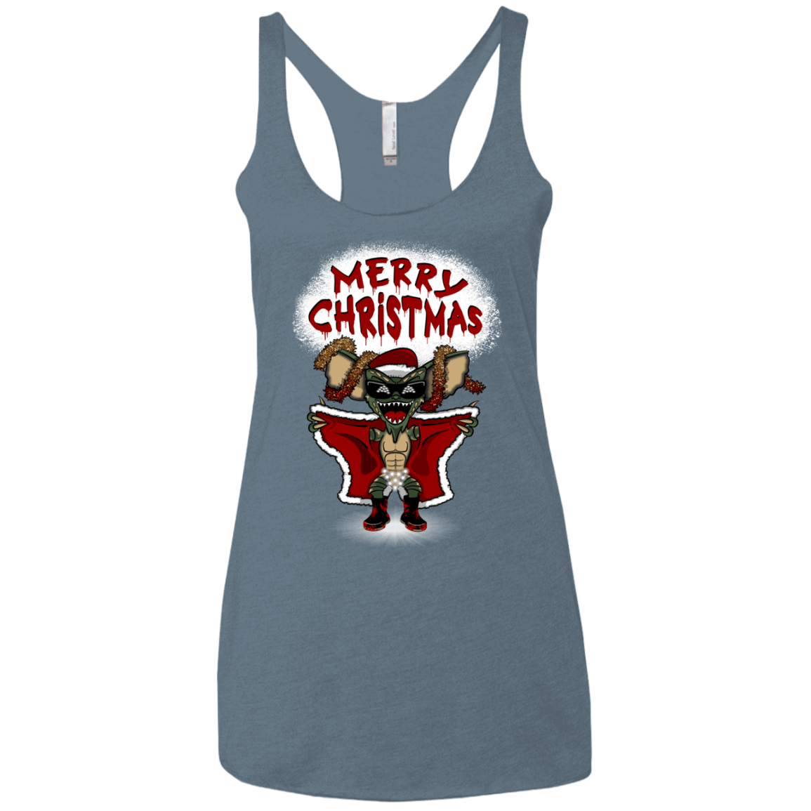 T-Shirts Indigo / X-Small Flashing Through The Snow Women's Triblend Racerback Tank