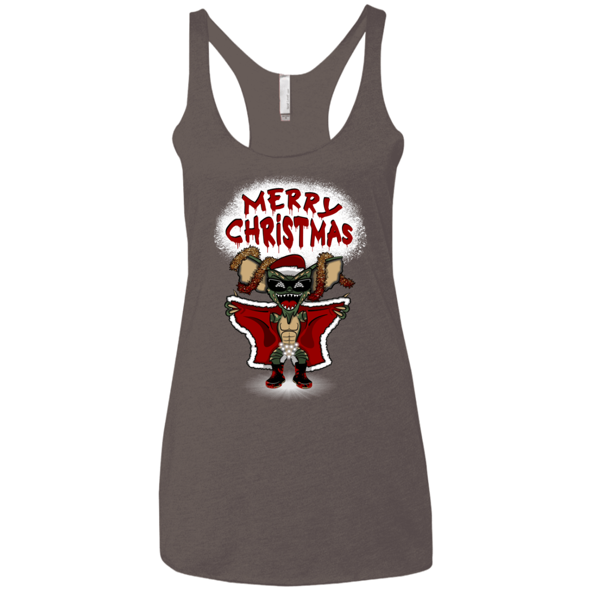 T-Shirts Macchiato / X-Small Flashing Through The Snow Women's Triblend Racerback Tank