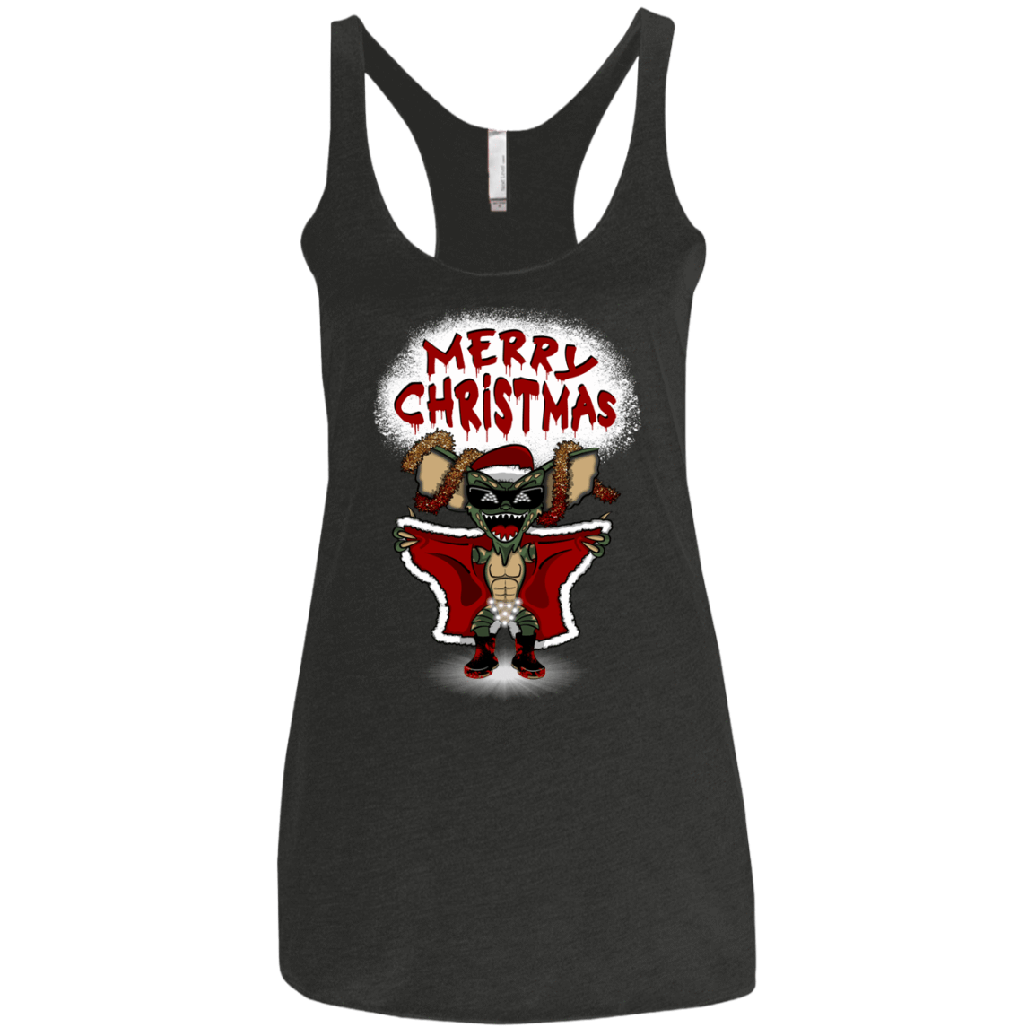 T-Shirts Vintage Black / X-Small Flashing Through The Snow Women's Triblend Racerback Tank