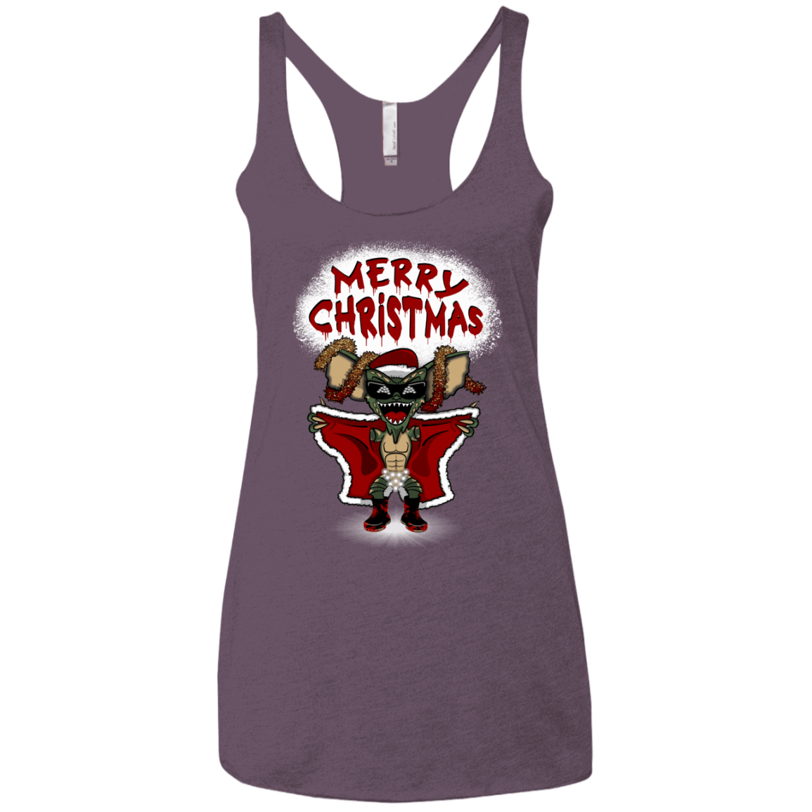 T-Shirts Vintage Purple / X-Small Flashing Through The Snow Women's Triblend Racerback Tank