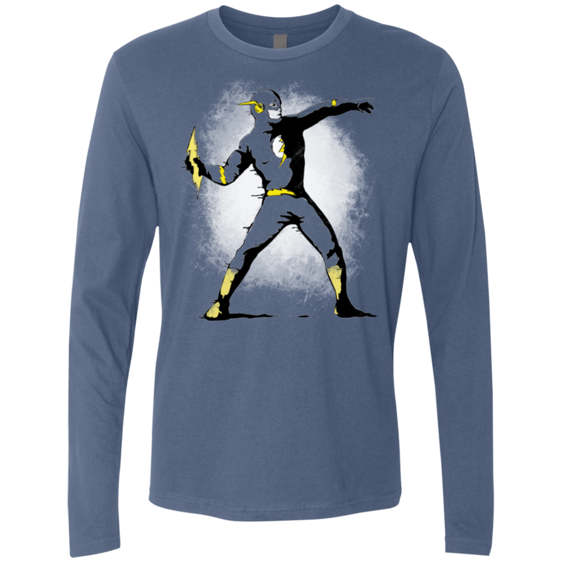 T-Shirts Indigo / Small Flashsy Men's Premium Long Sleeve