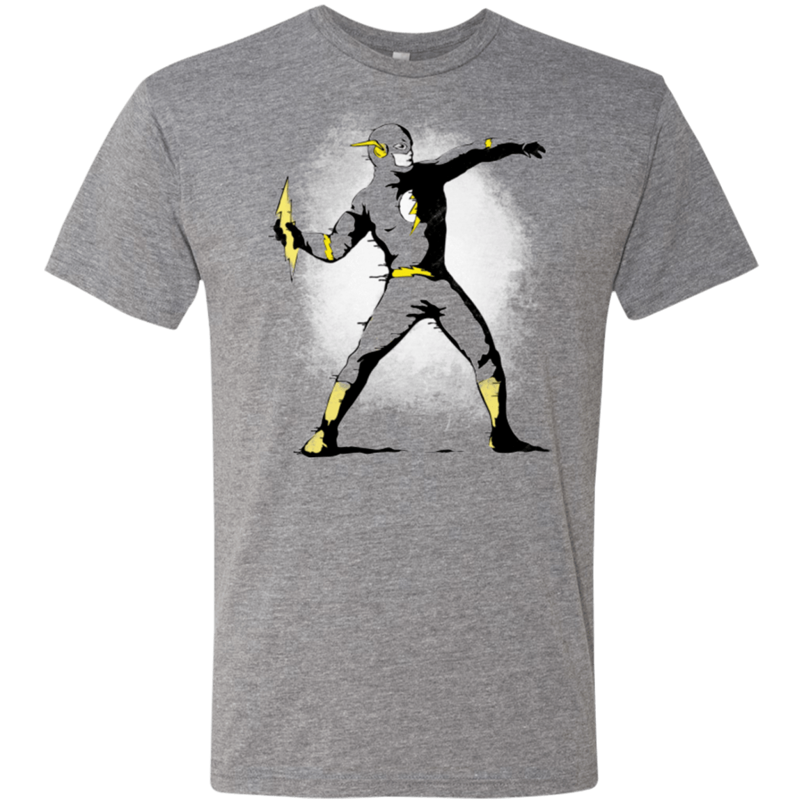 T-Shirts Premium Heather / Small Flashsy Men's Triblend T-Shirt