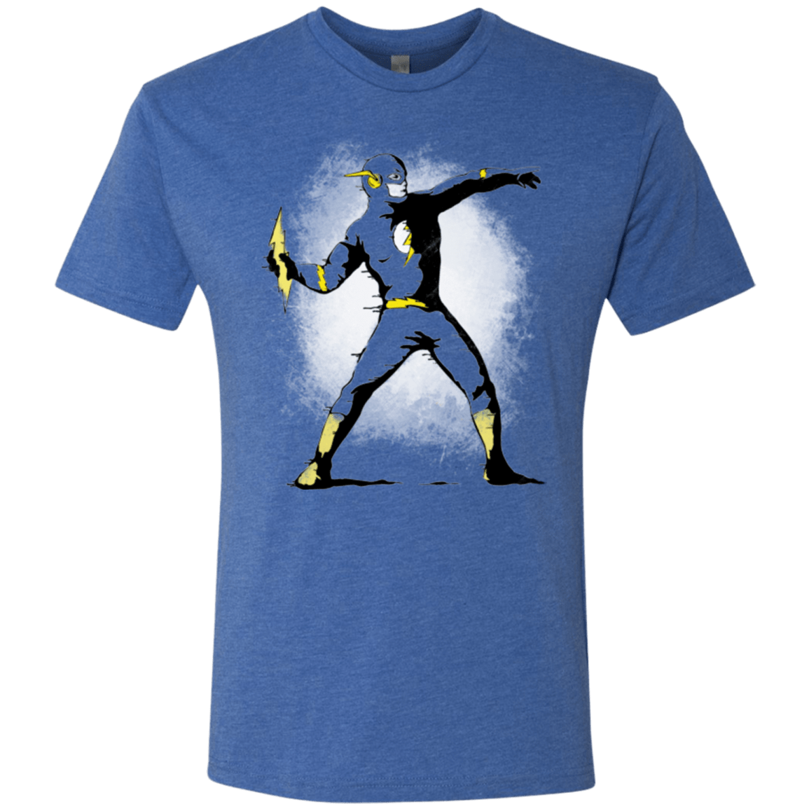 T-Shirts Vintage Royal / Small Flashsy Men's Triblend T-Shirt