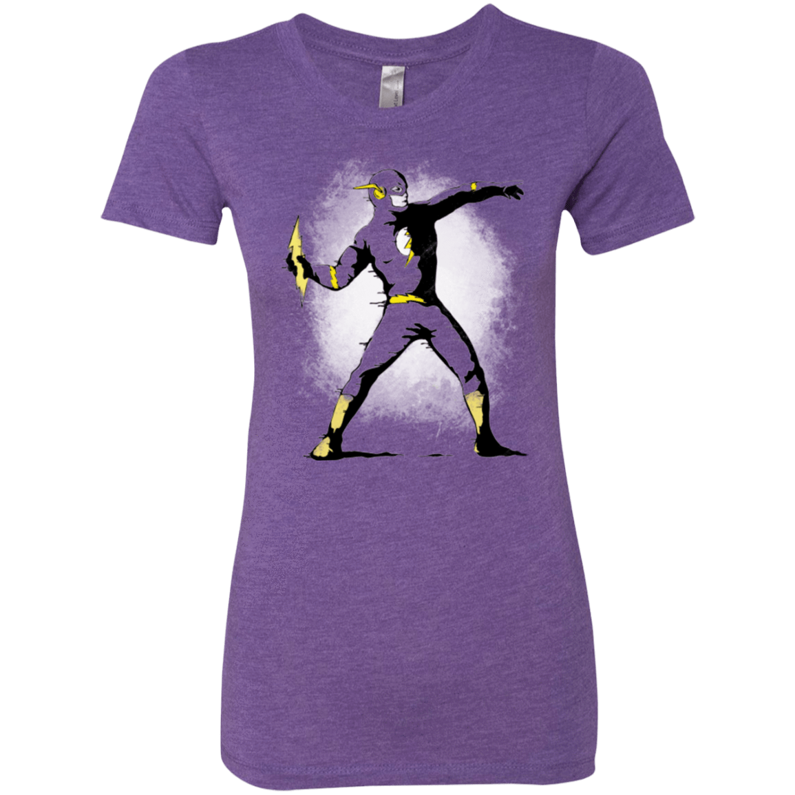 T-Shirts Purple Rush / Small Flashsy Women's Triblend T-Shirt