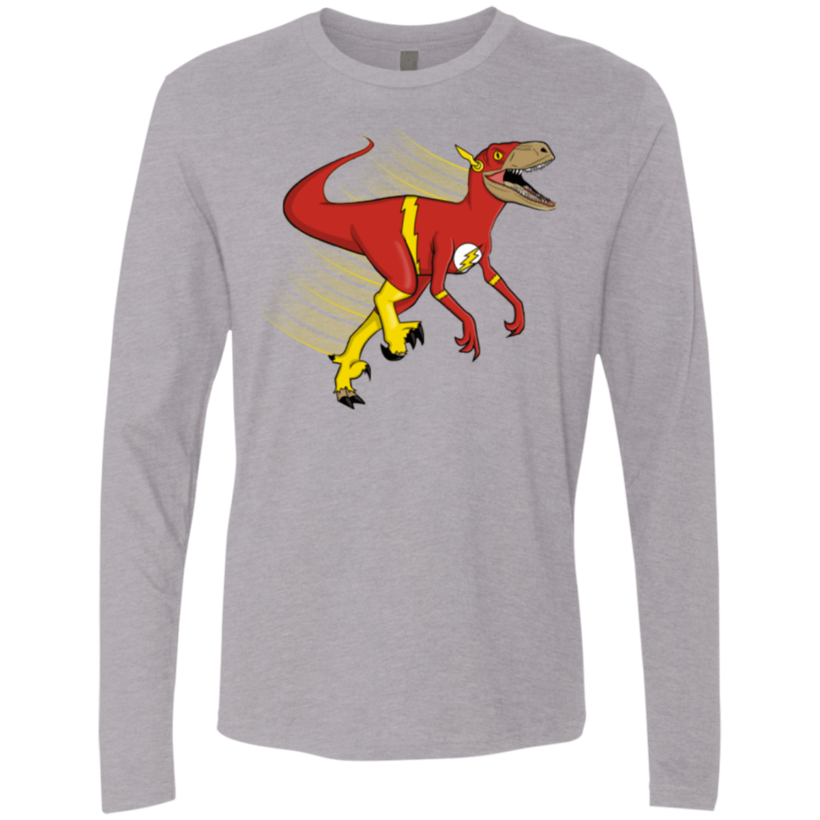 T-Shirts Heather Grey / S Flashtor Men's Premium Long Sleeve