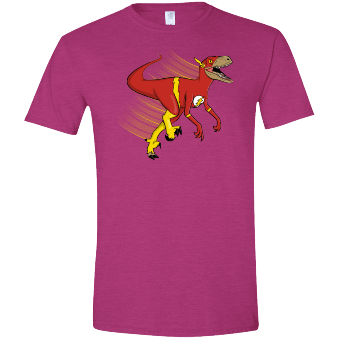 T-Shirts Antique Heliconia / S Flashtor Men's Semi-Fitted Softstyle