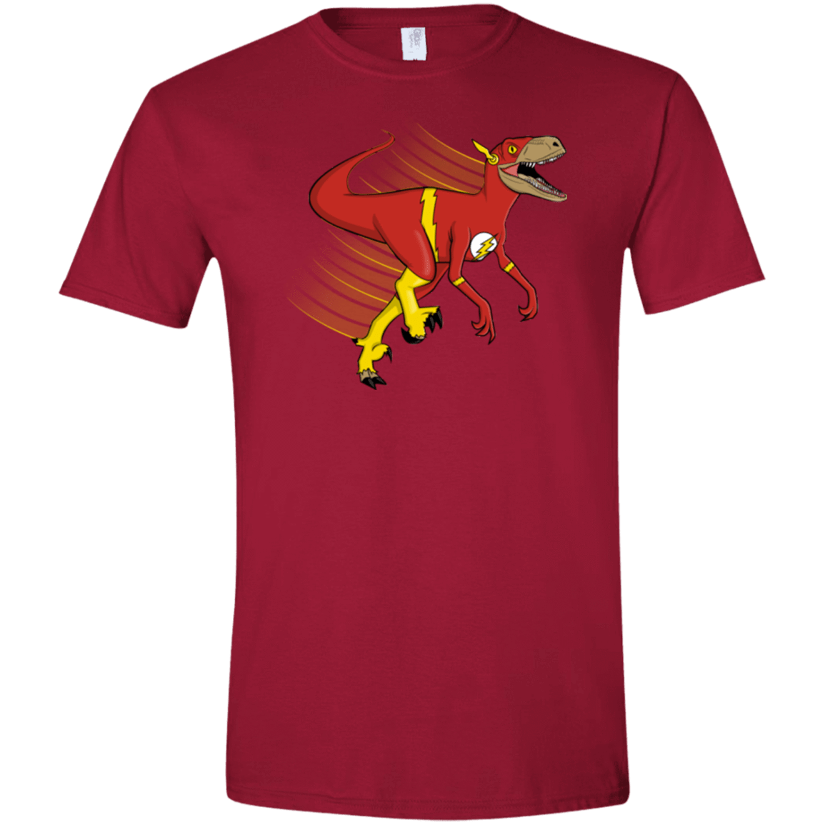 T-Shirts Cardinal Red / S Flashtor Men's Semi-Fitted Softstyle