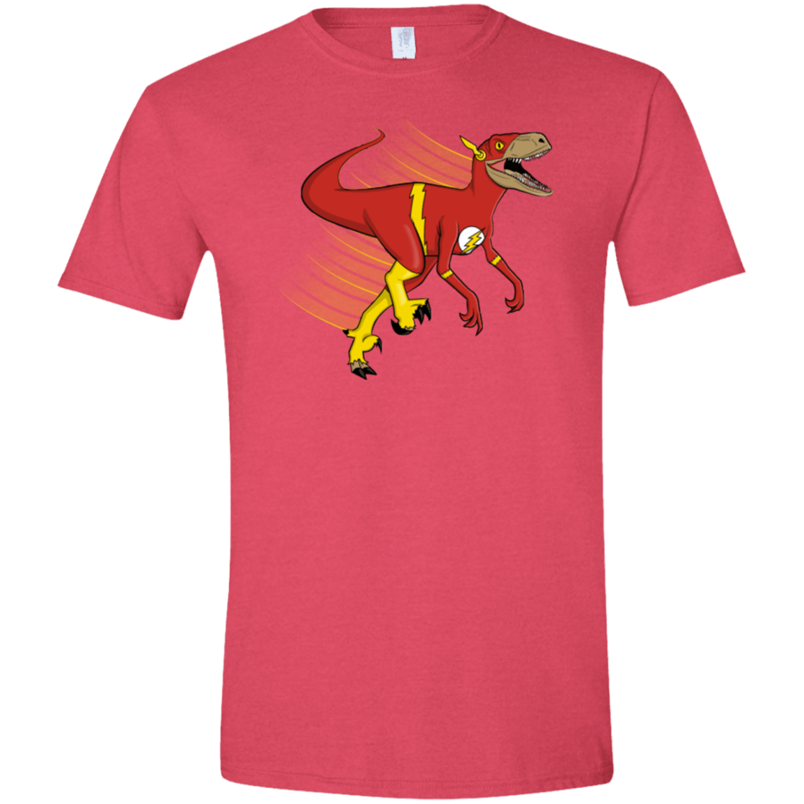 T-Shirts Heather Red / S Flashtor Men's Semi-Fitted Softstyle