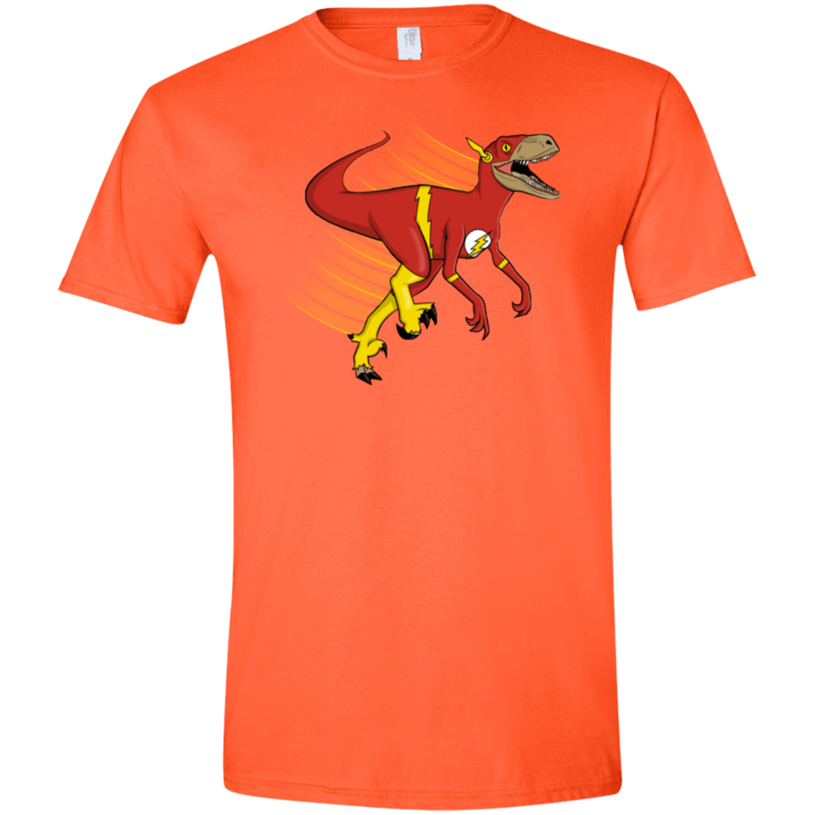 T-Shirts Orange / S Flashtor Men's Semi-Fitted Softstyle