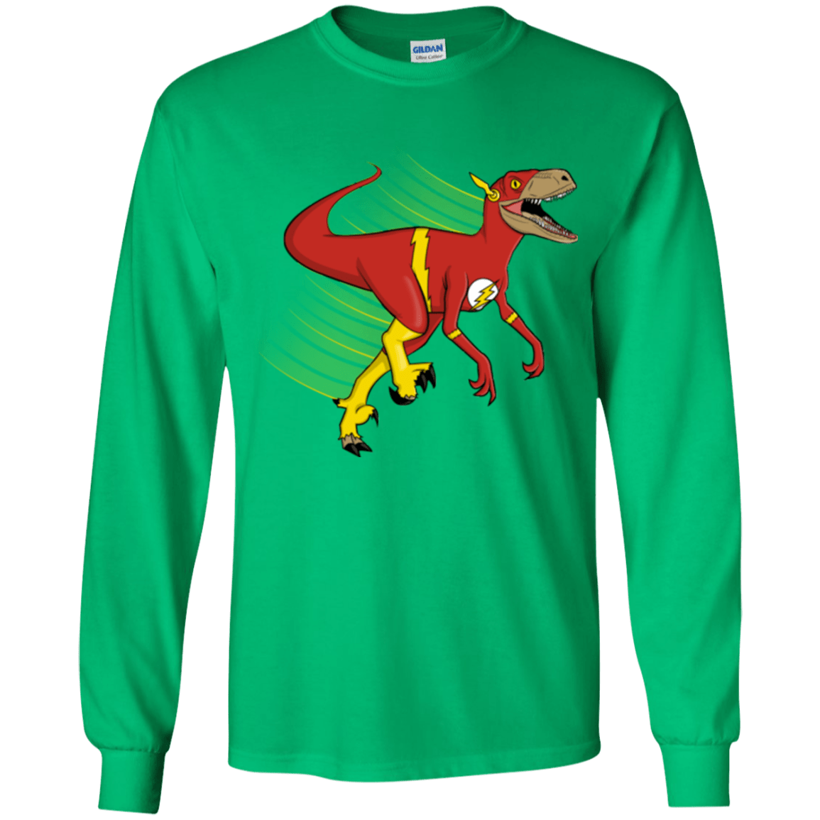 T-Shirts Irish Green / YS Flashtor Youth Long Sleeve T-Shirt