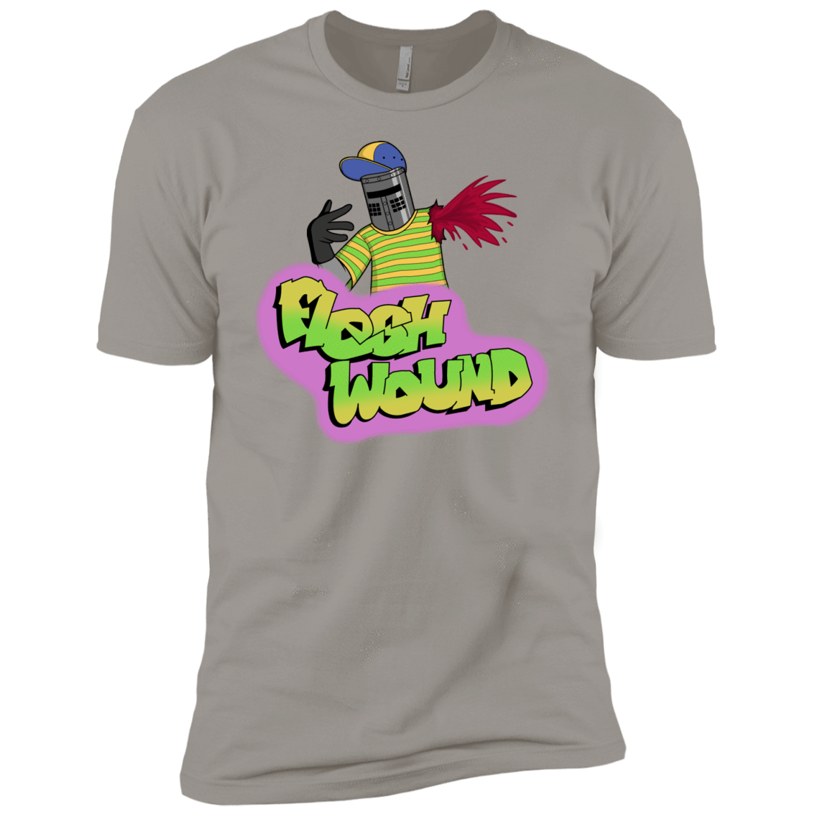 T-Shirts Light Grey / YXS Flesh Wound Boys Premium T-Shirt