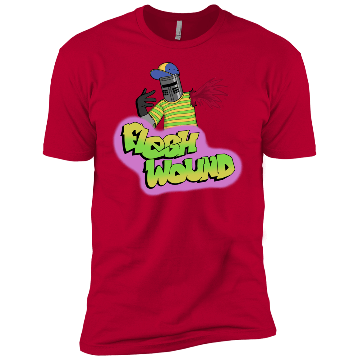T-Shirts Red / YXS Flesh Wound Boys Premium T-Shirt
