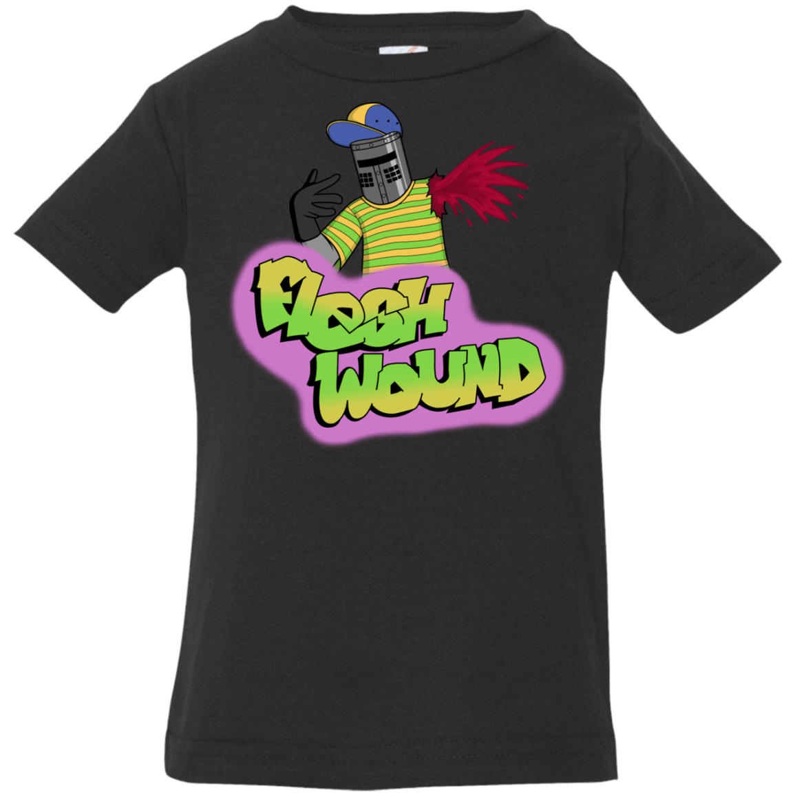 T-Shirts Black / 6 Months Flesh Wound Infant Premium T-Shirt