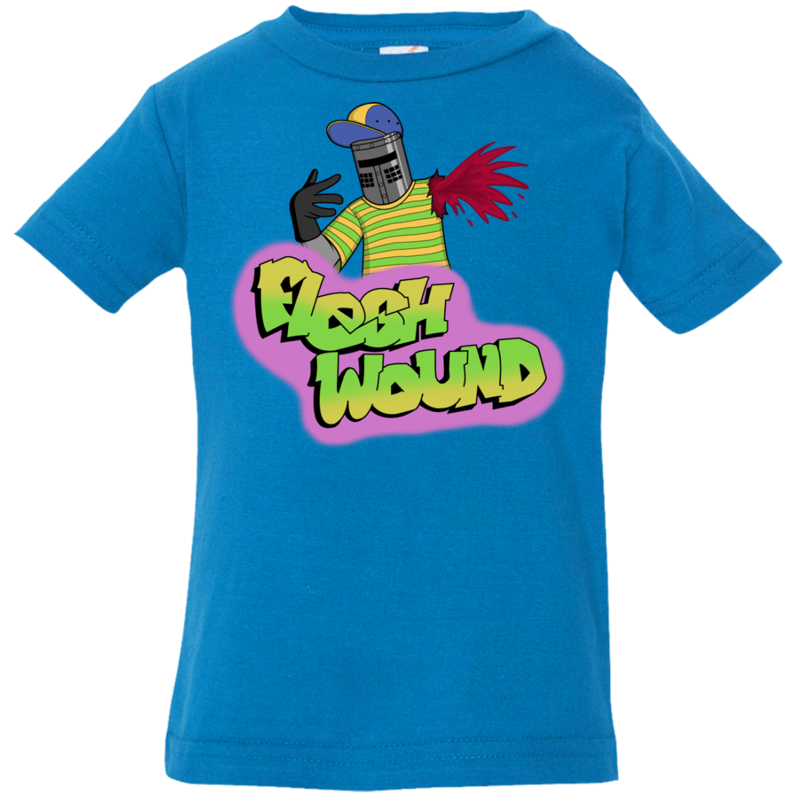 T-Shirts Cobalt / 6 Months Flesh Wound Infant Premium T-Shirt