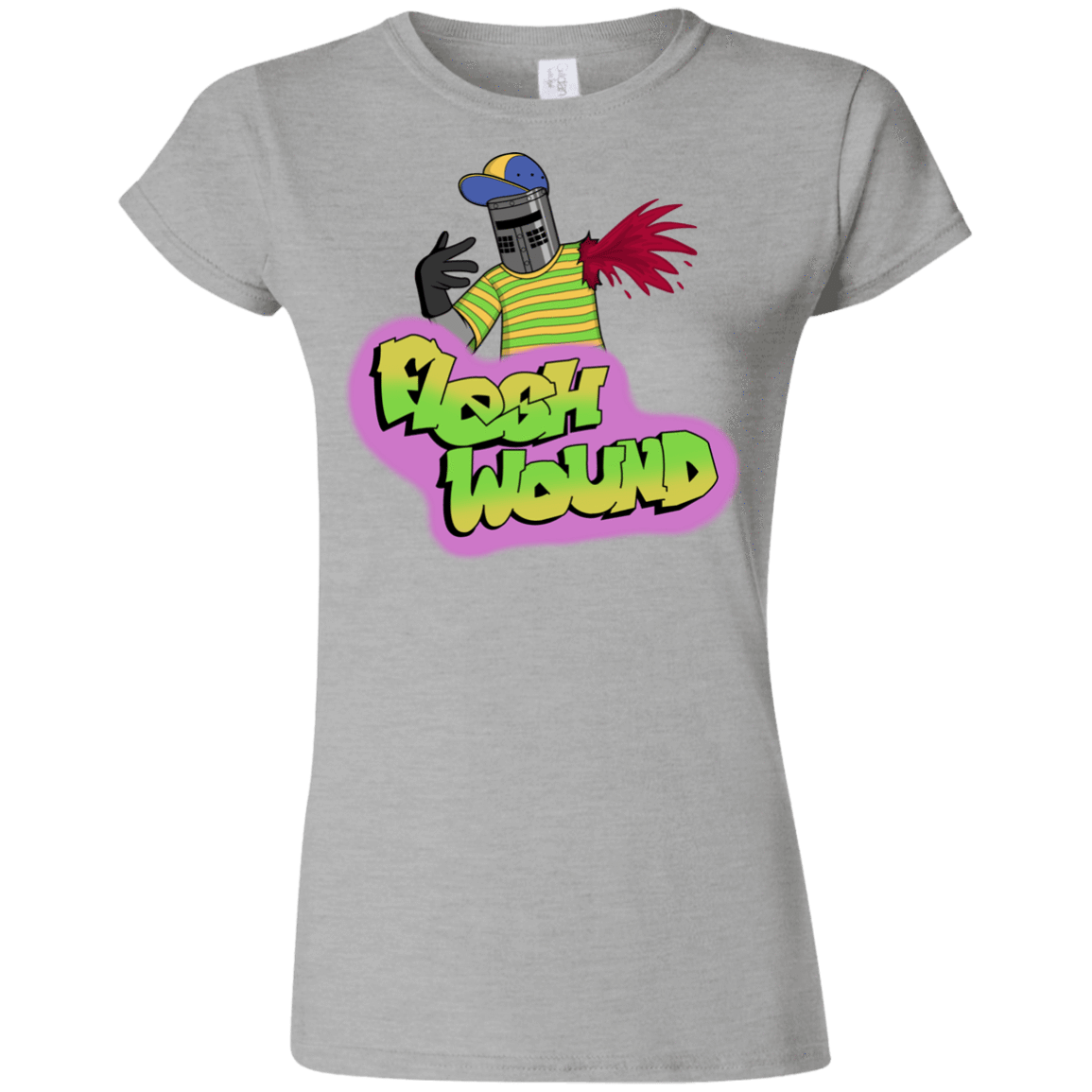 T-Shirts Sport Grey / S Flesh Wound Junior Slimmer-Fit T-Shirt