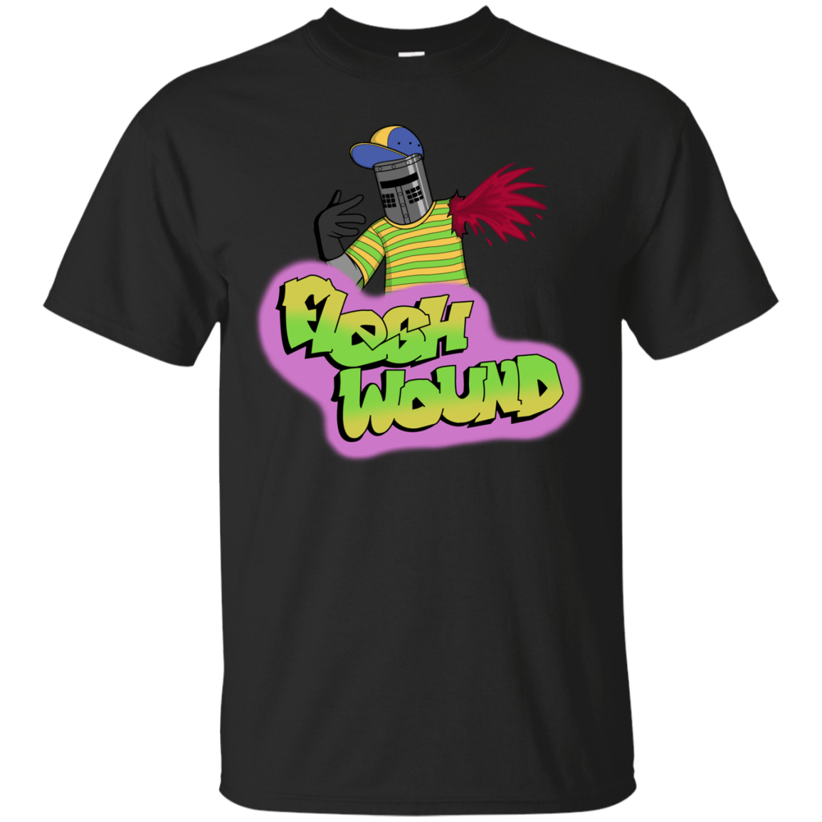 T-Shirts Black / S Flesh Wound T-Shirt