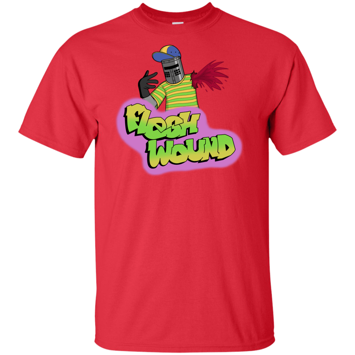 T-Shirts Red / XLT Flesh Wound Tall T-Shirt