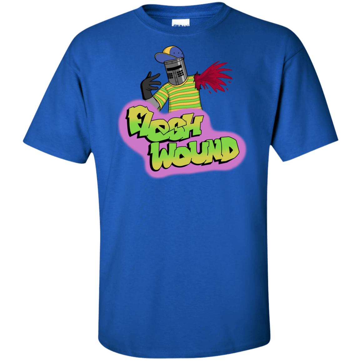 T-Shirts Royal / XLT Flesh Wound Tall T-Shirt