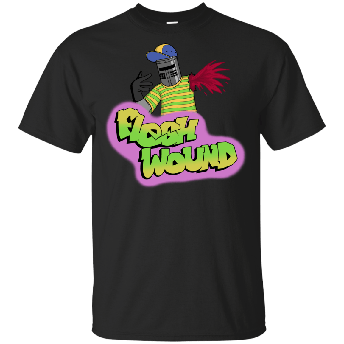 T-Shirts Black / YXS Flesh Wound Youth T-Shirt