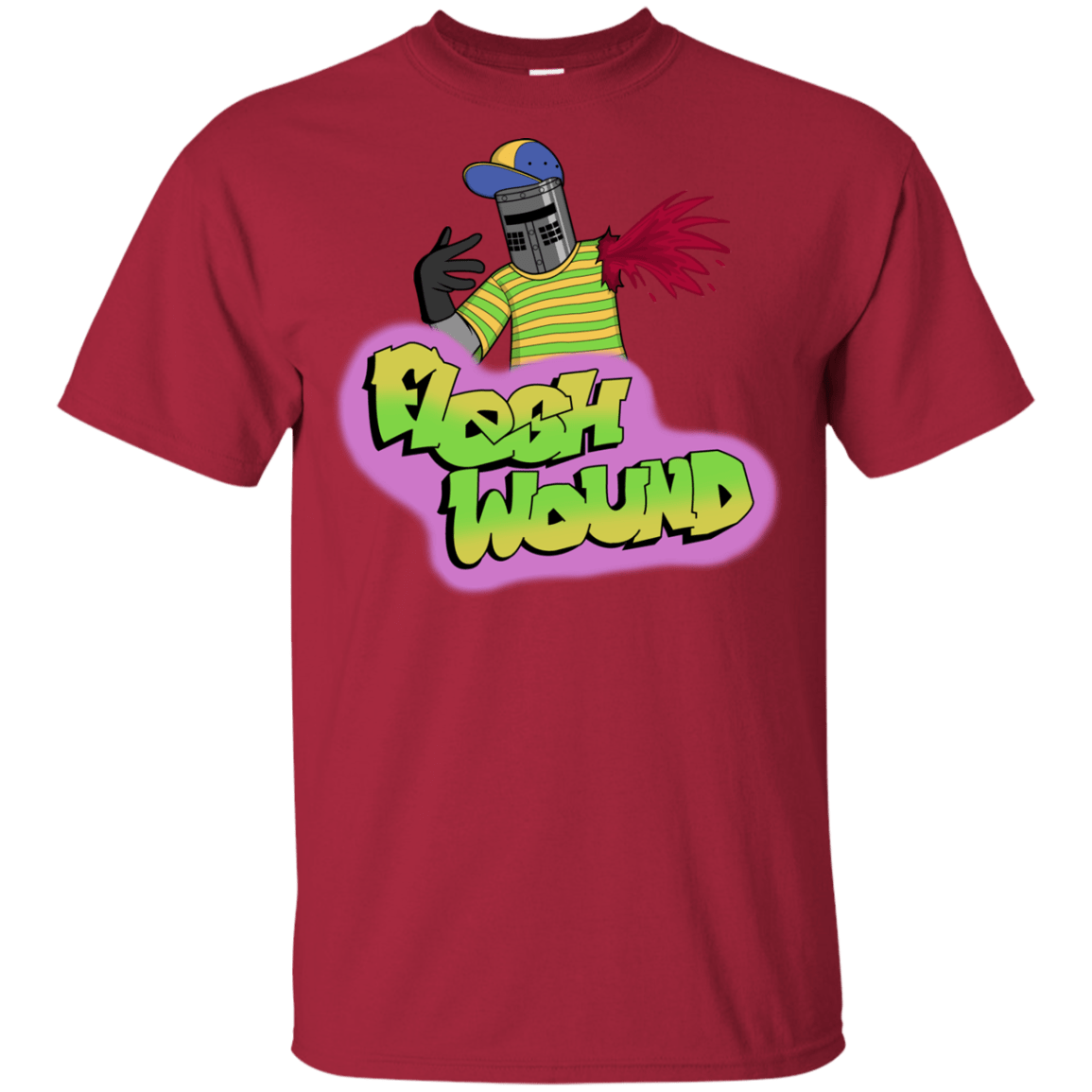 T-Shirts Cardinal / YXS Flesh Wound Youth T-Shirt