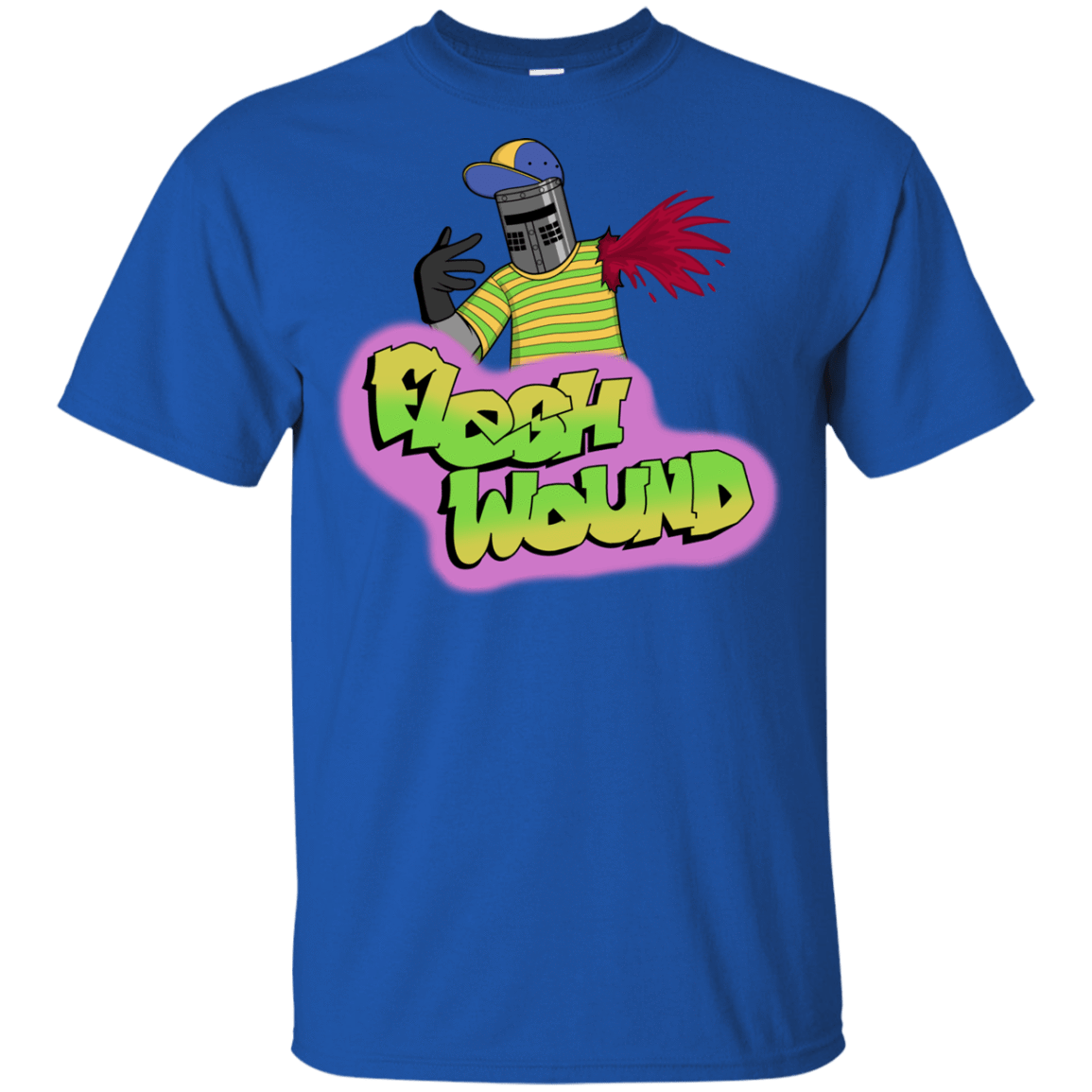 T-Shirts Royal / YXS Flesh Wound Youth T-Shirt